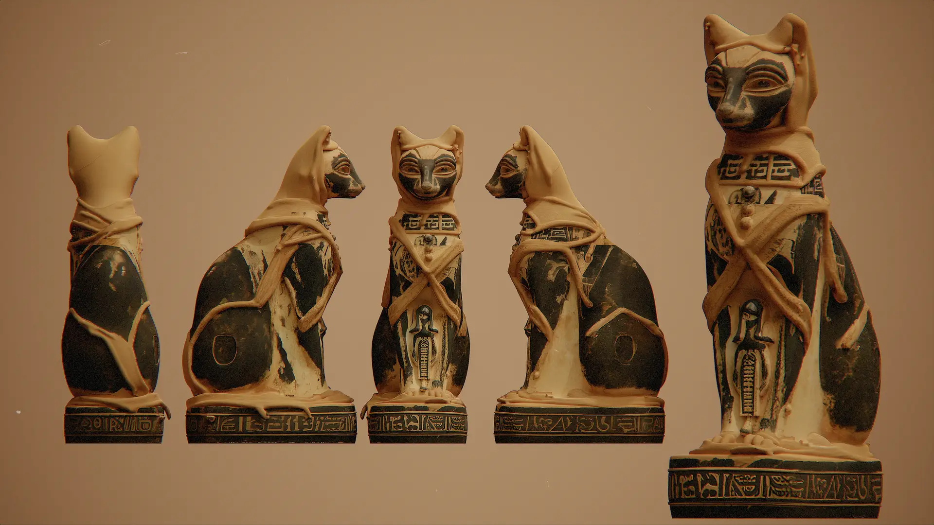 Ancient Egypt Bastet Cat Mummy _FullQuality Ancient-Egypt-Bastet-Cat-Mummy